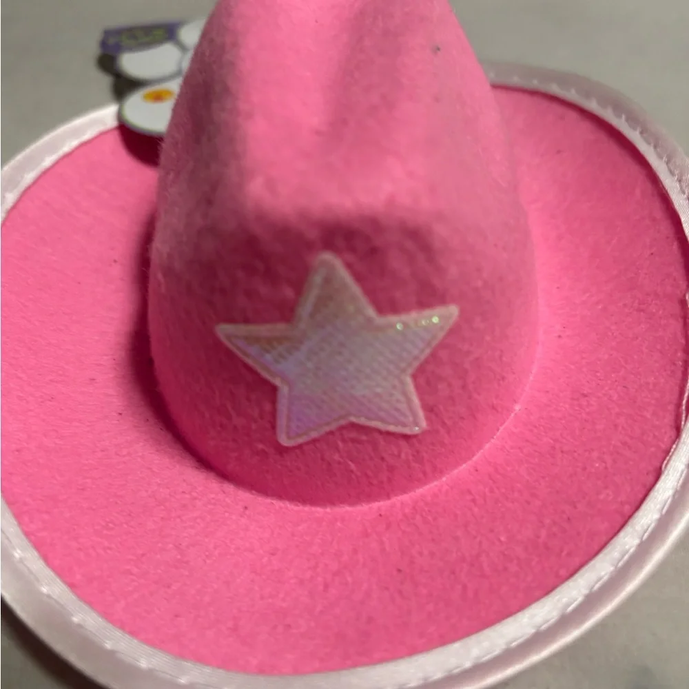 Pink Cowboy Hat for dogs